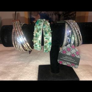 PAPARAZZI double wrap bracelets